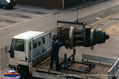 SRN4 Swift (GH-2004) at the Hovercraft Museum -  (credit: The <a href='http://www.hovercraft-museum.org/' target='_blank'>Hovercraft Museum Trust</a>).